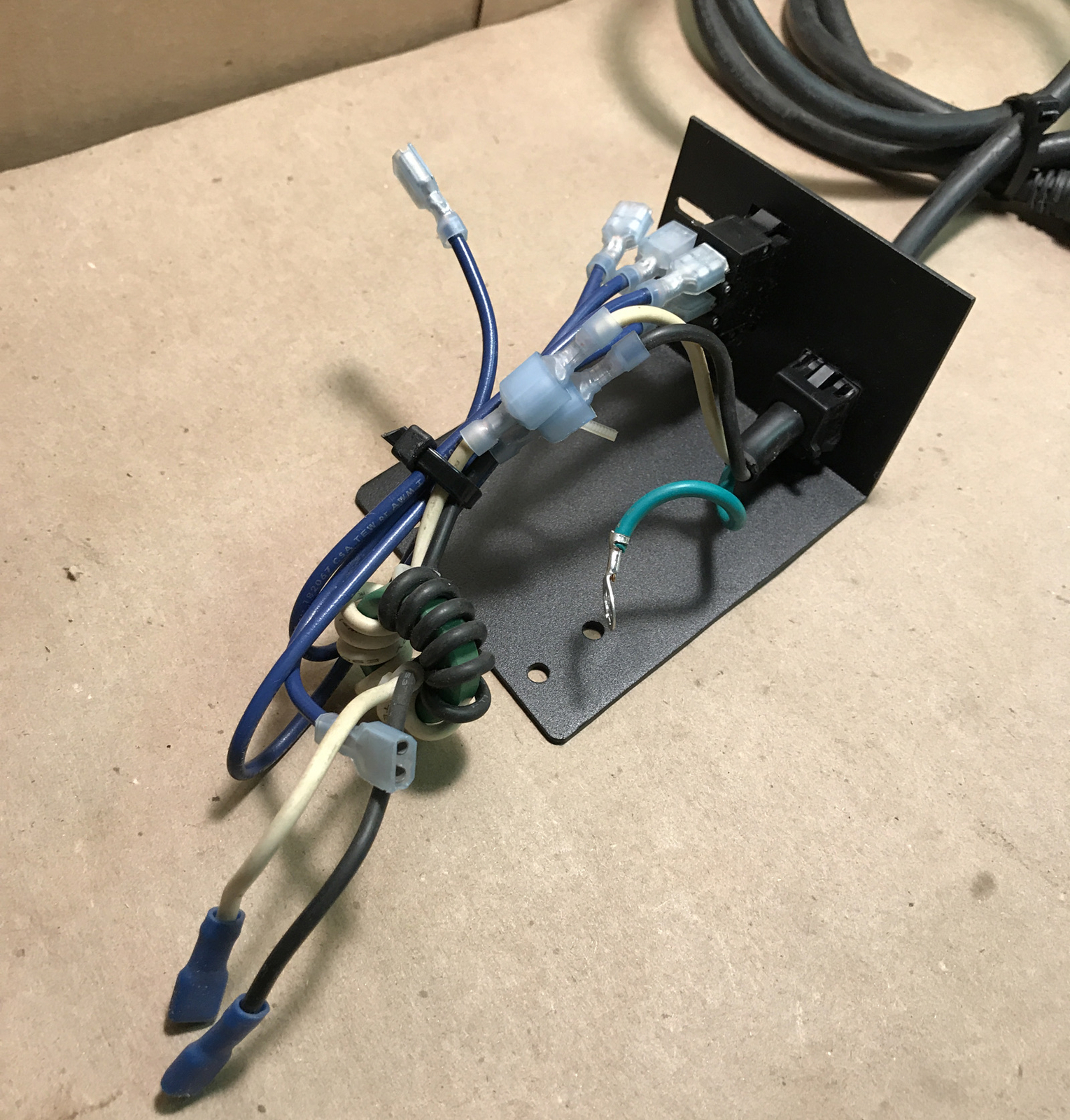 ProForm GSX Treadmill: Power Switch / Power Cord Complete Assembly