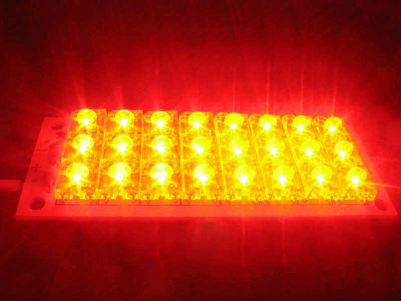 4Pcs Super Bright 12V 24 LED Piranha LED Lights Panel Board Lamp Lighting US