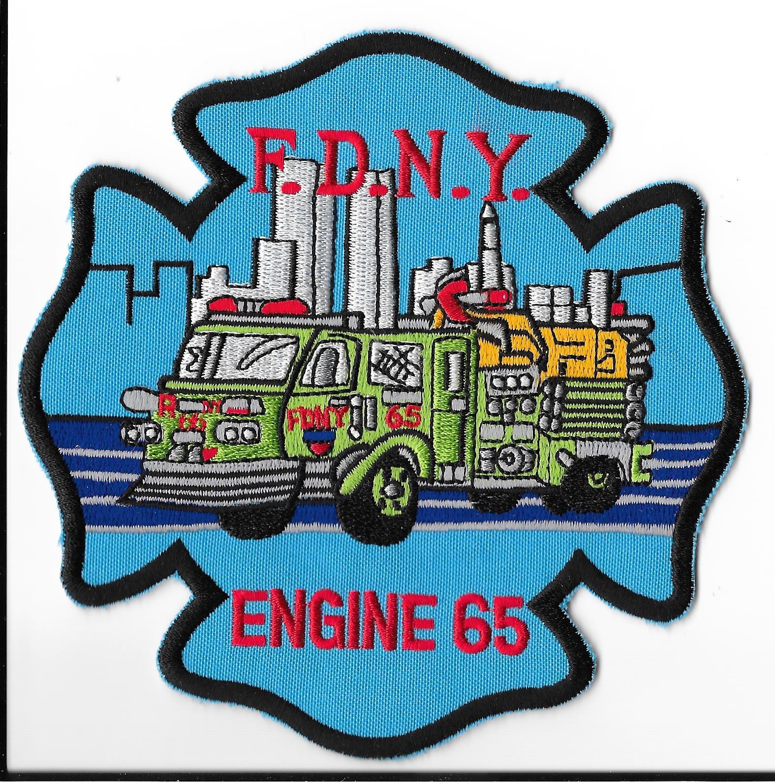 New York Fire Department (FDNY) Engine 65 Patch V4