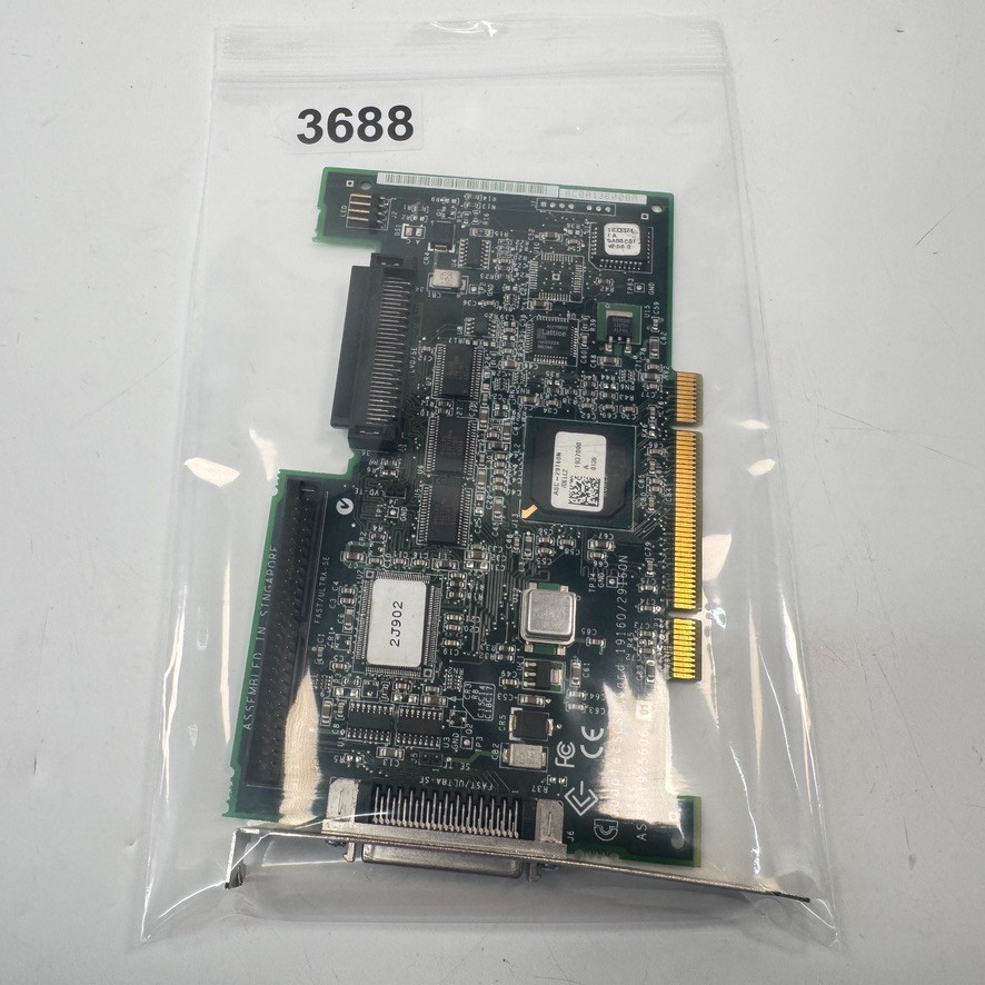 Adaptec 19160/29160N SCSI Interface Card LVD Controller Adapter PCI 1925606