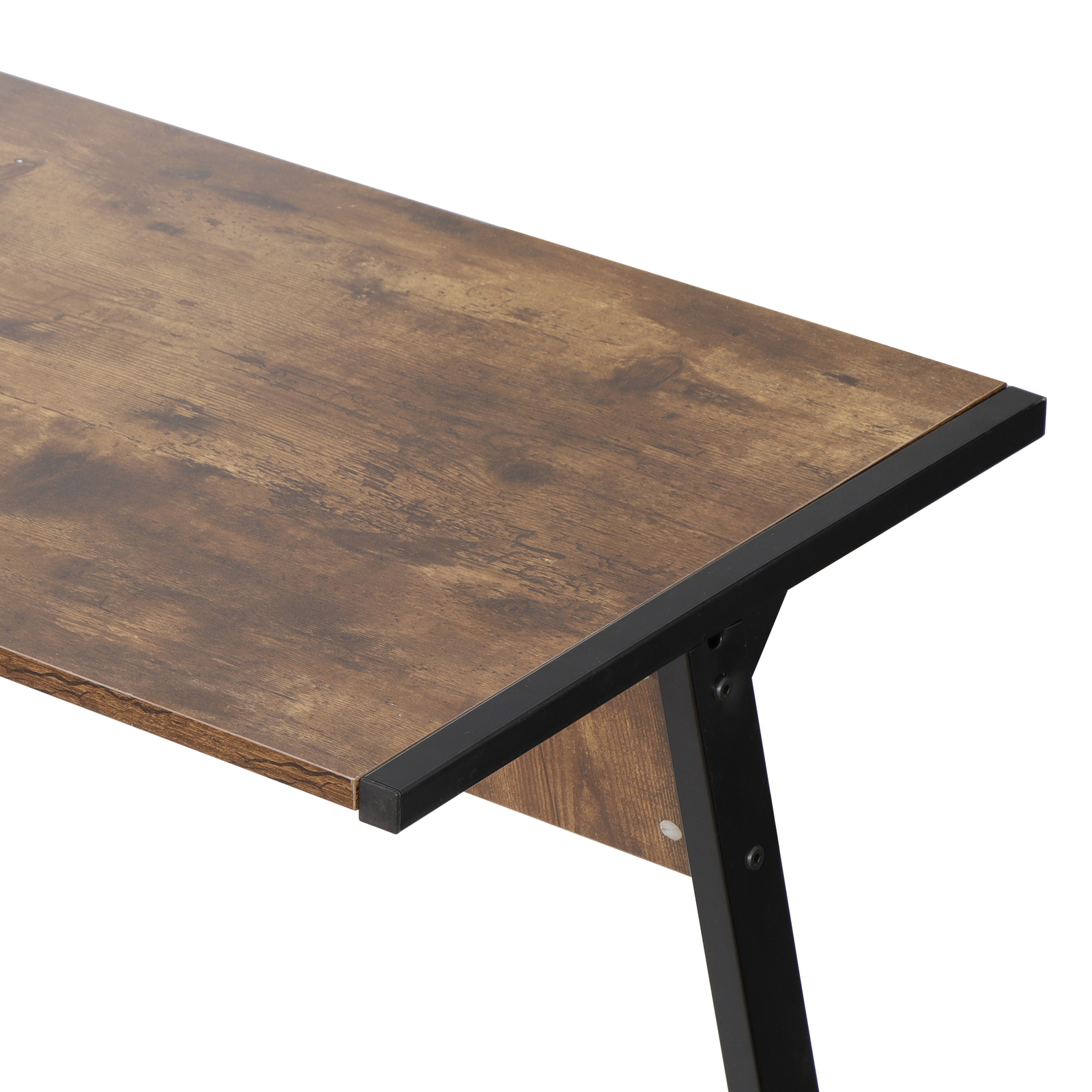 L-Shaped Computer Desk L Shaped Corner Desk Laptop Study Writing Table Sturdy