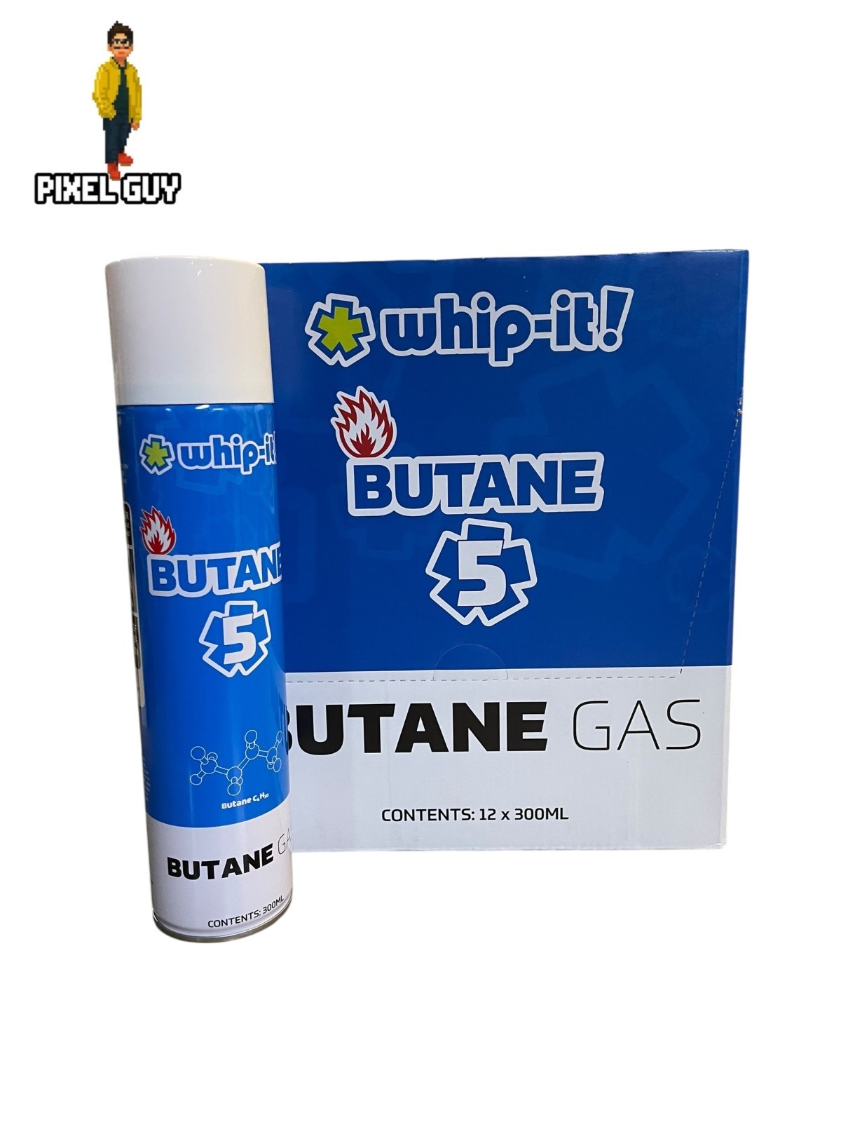 Lot of 12  Whip it Butane 5 300ml Refill Fuel For Lighters Universal Tips