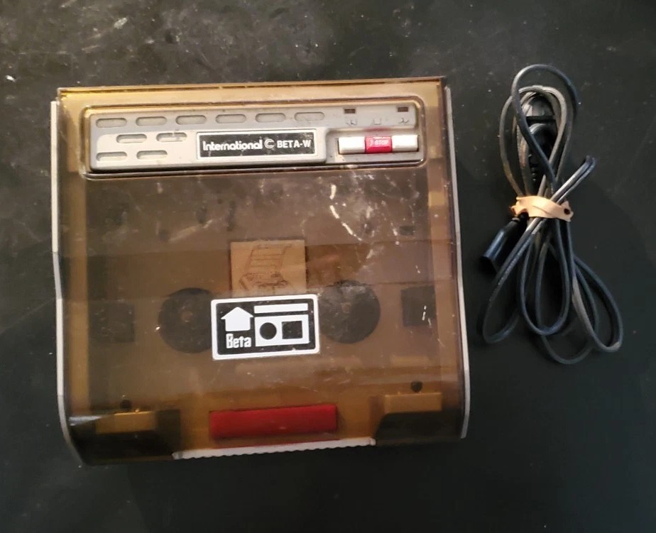 RARE - Betamax Tape Cleaner/Rewinder, Johnson OK-33