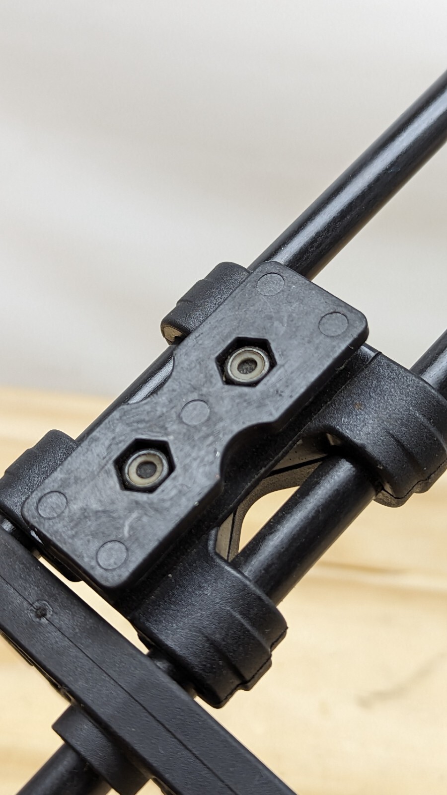 Crossbow butt stock black composite and Bear X quiver