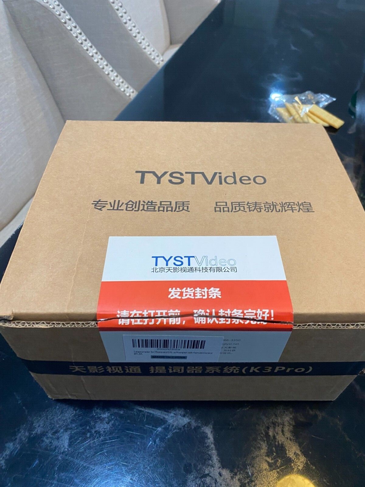 TYST K3 Pro Teleprompter Portable Video Live Streaming for phone Tablet DSLR Cam