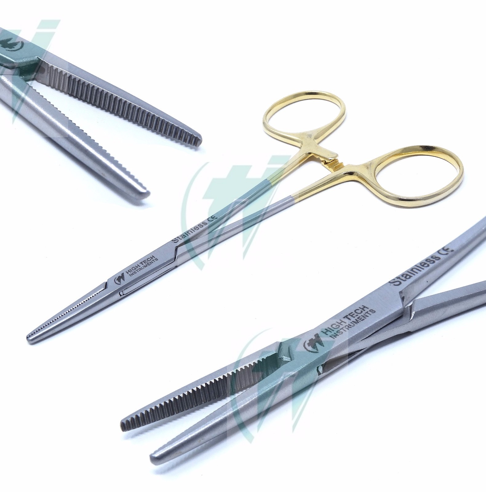 Mosquito Hemostat Straight Forcep 5" Surgical Dental ENT Instrument Gold Handle