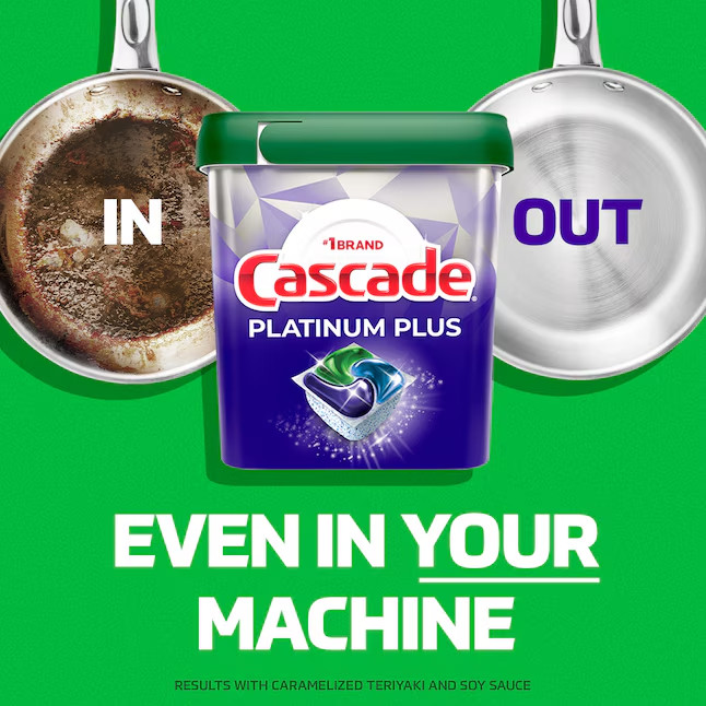 Cascade Platinum Plus 21 -Count Fresh scent Dishwasher Detergent
