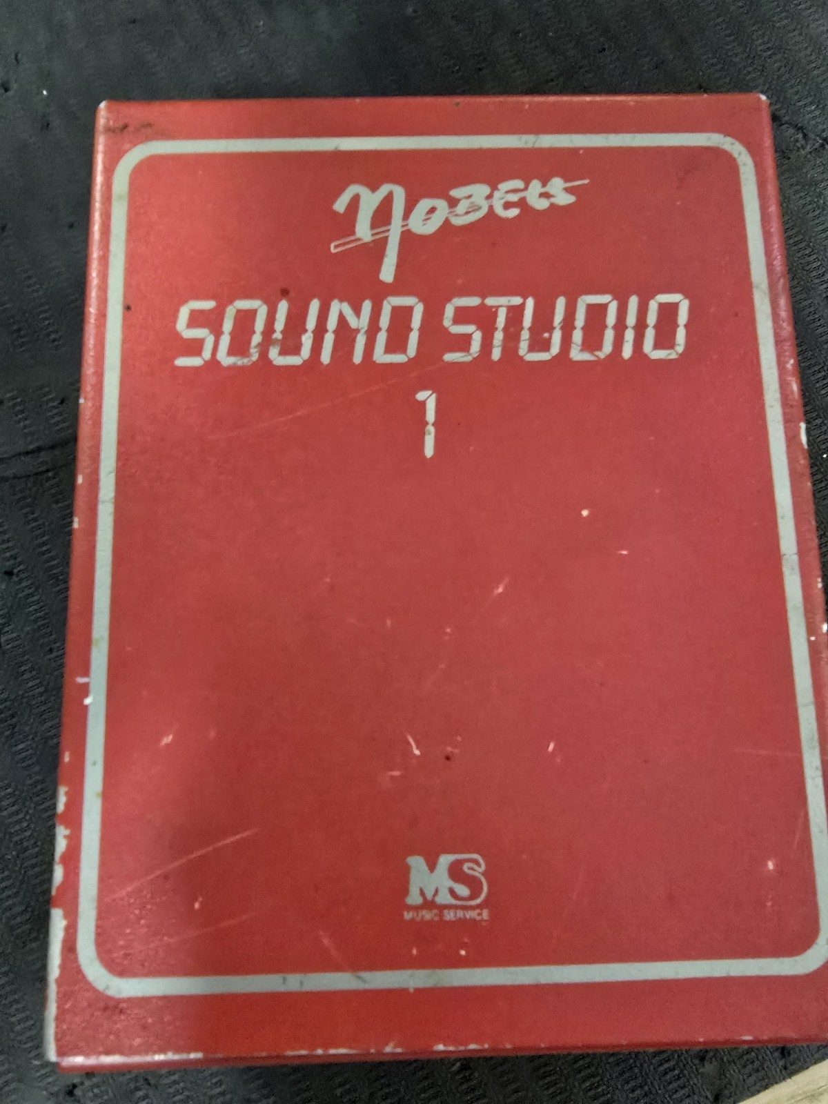 Nobels Sound Studio 1 Music Service Guitar Preamp/Multi-Effects Unit Red