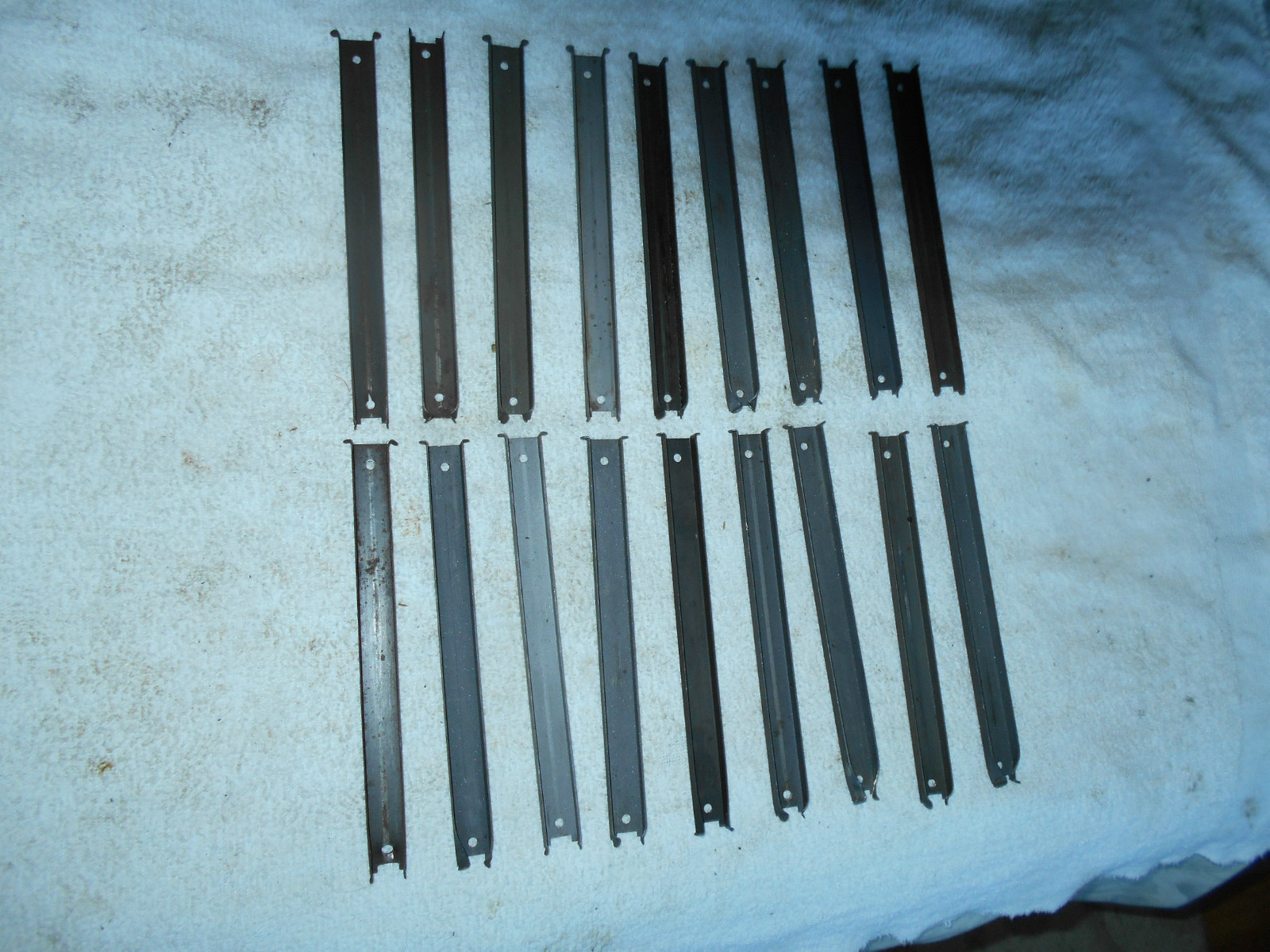 original WW2 US M-1 garand rifle parts stock handguard ferrule or guide rail