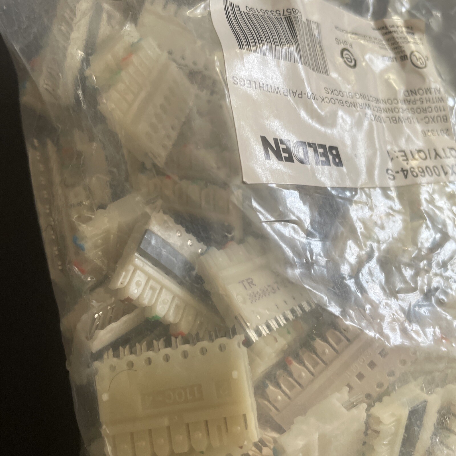 (230) Punch Down Blocks Telecom Cat 5 Connector Blocks Siemon Commscope