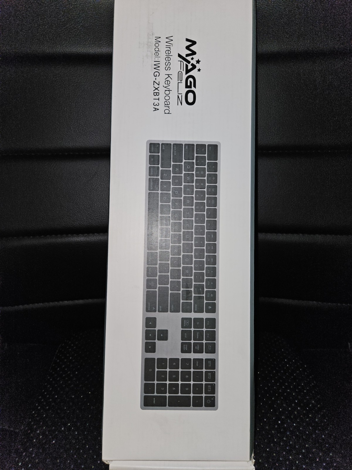 Mago Feliz Wireless Bluetooth Keyboard 4-Mode Slim with Cable IWG-ZXBT3A
