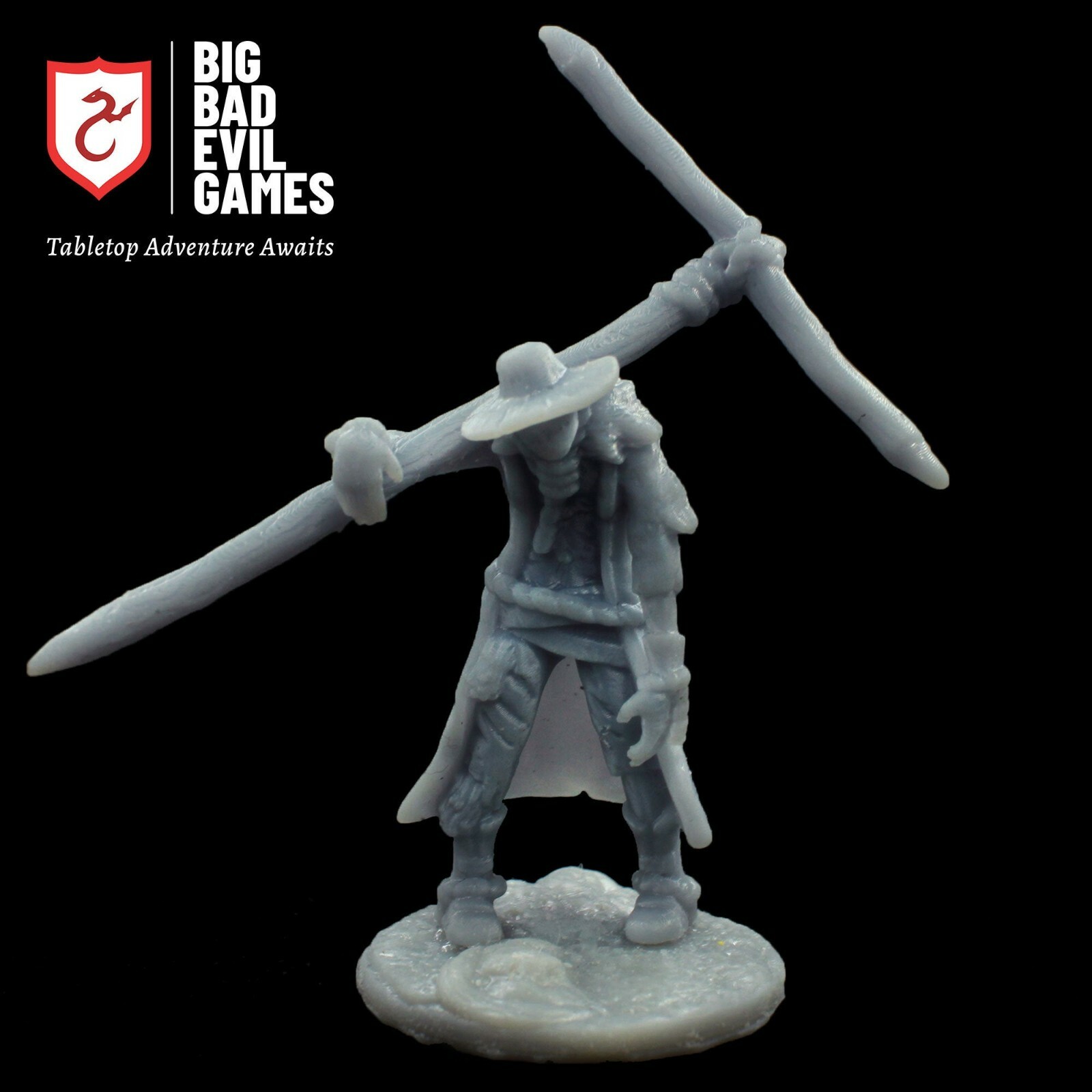 Undead Scarecrow Miniature | High Quality 3D Print suitable for D&D