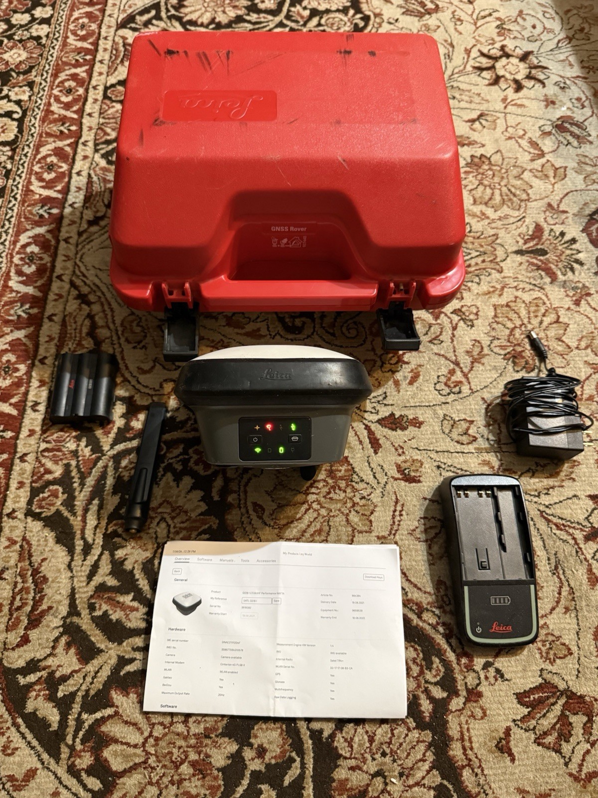 Leica GS18 I - GNSS RTK Rover - Visual Positioning - Tilt Compensation - i Image
