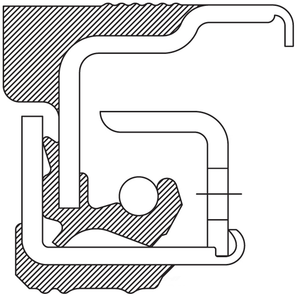 National Oil Seal 370025a | Federal-Mogul | Dynamic Edge Technology | Heavy Duty