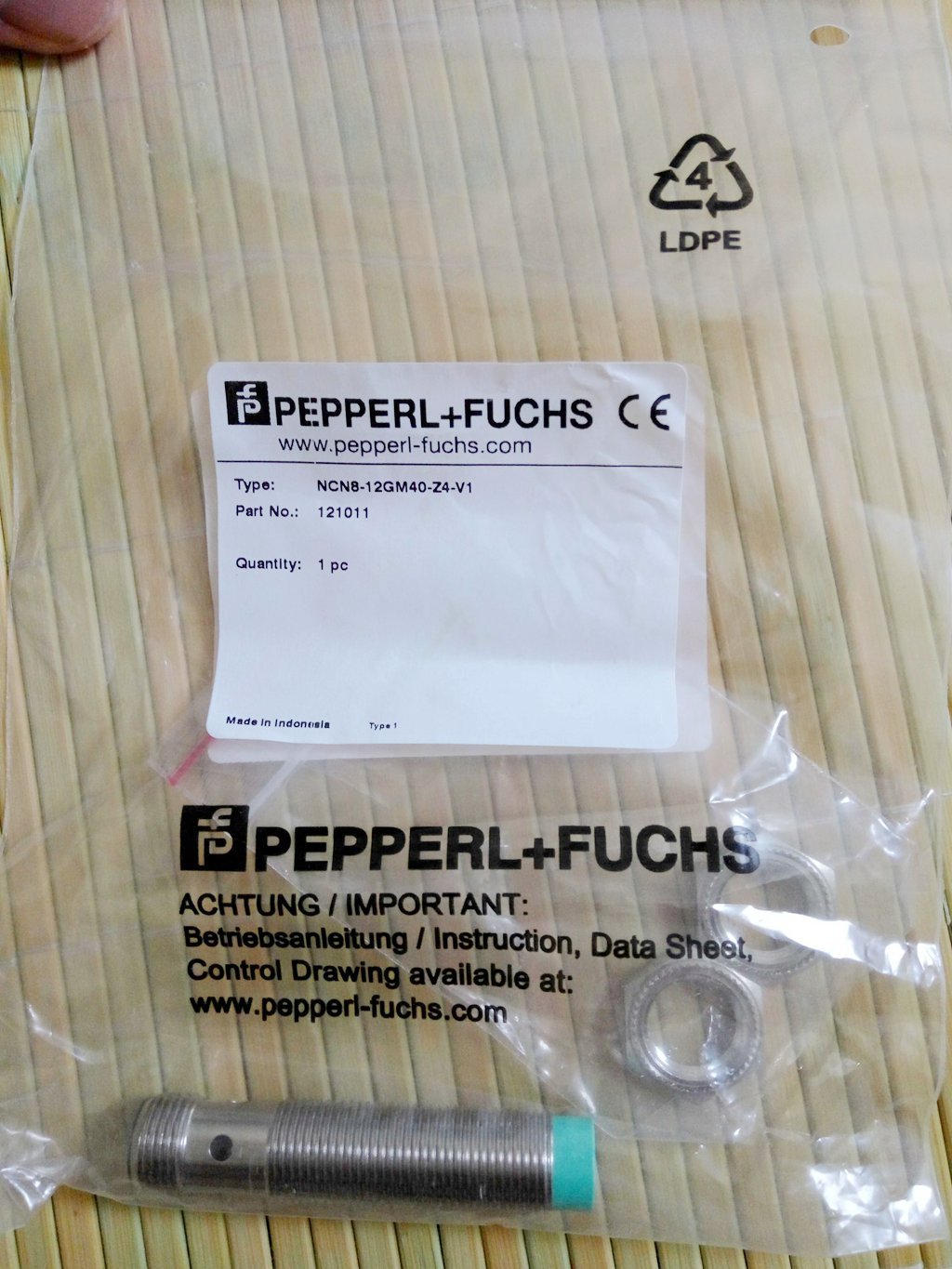 New Pepperl+ Fuchs NCN8-12GM40-Z4-V1 Automation Industry Industrial