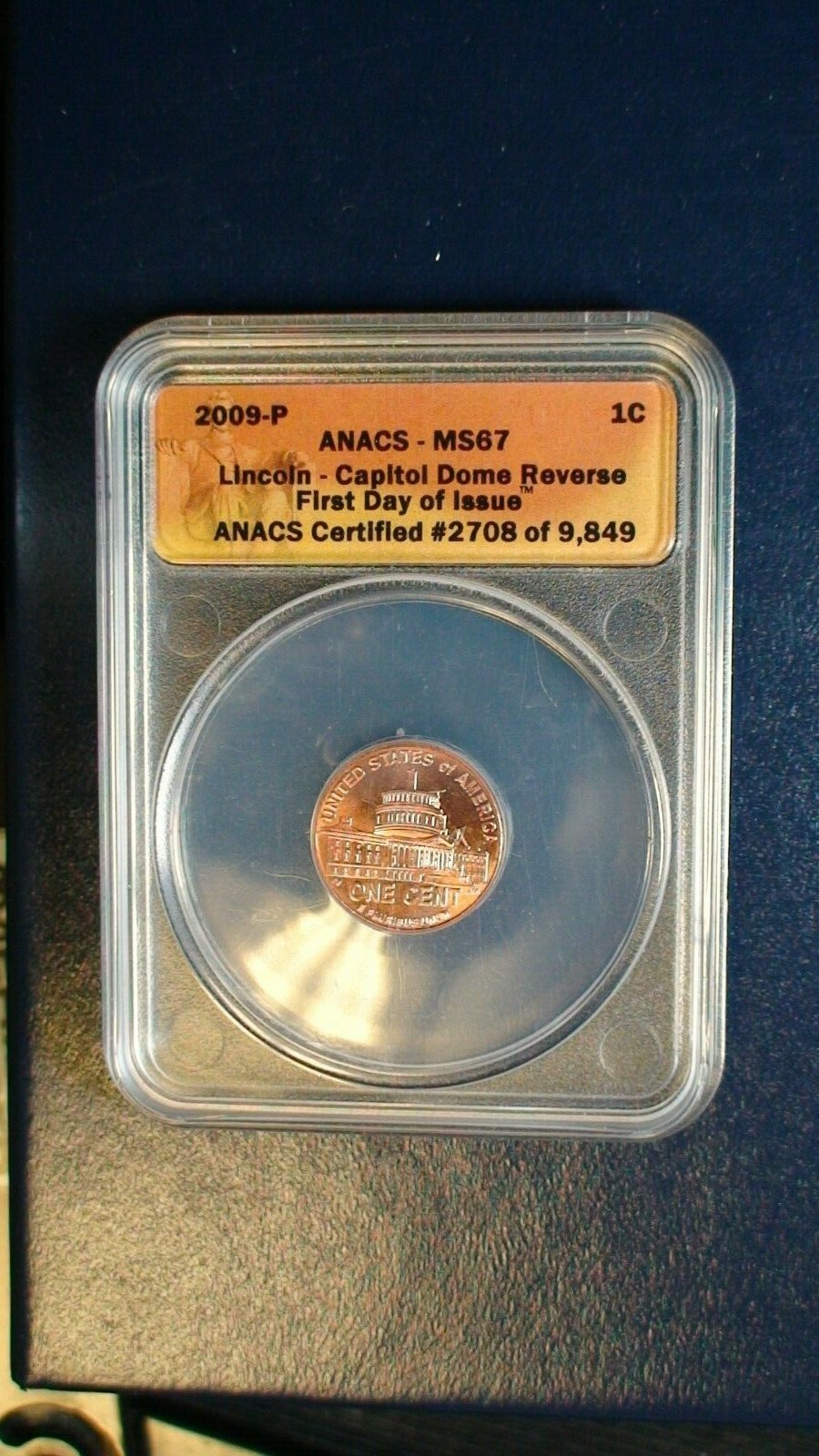 2009 P Lincoln Capitol Dome ICG MS67 GEM UNCIRCULATED 1C Penny Coin BUY IT NOW!