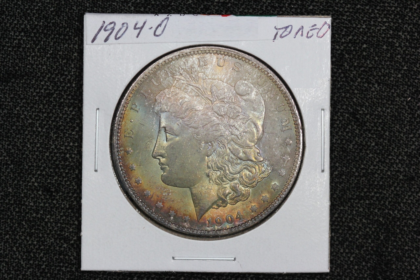 1904-O Morgan Dollar Toned 2BC6