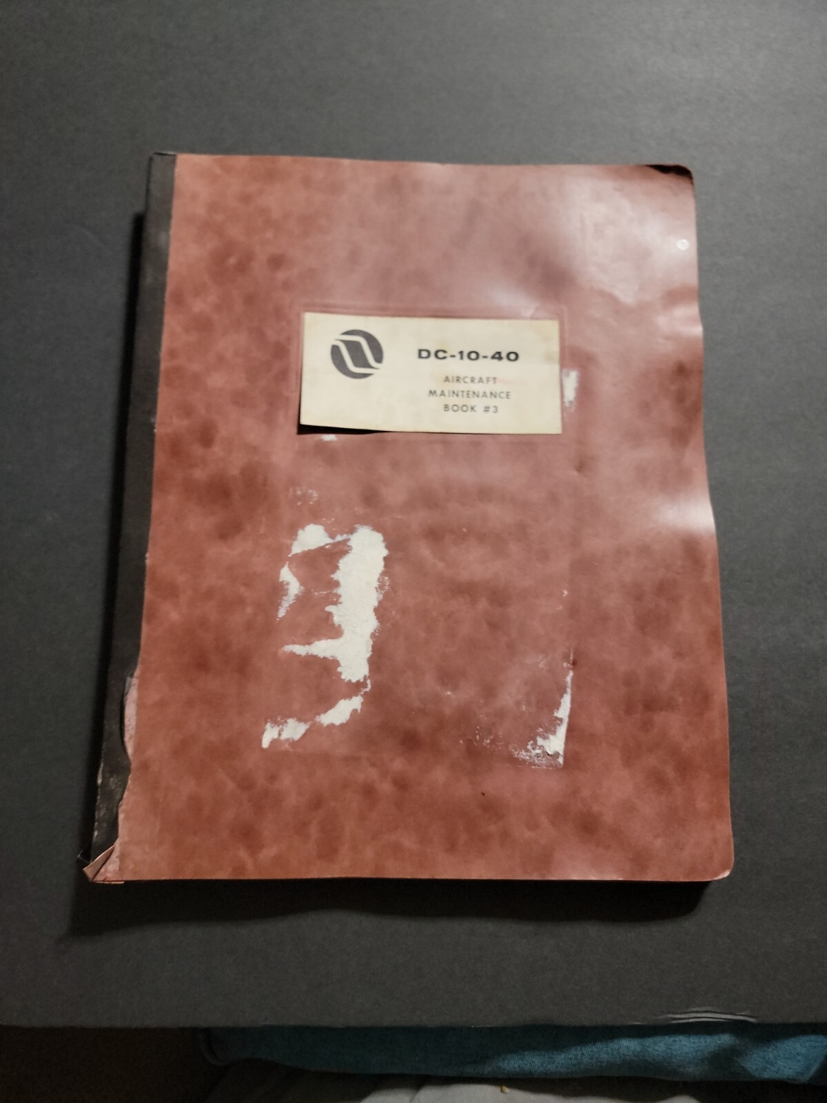DC 10 AIRCRAFT MAINTENANCE BOOK #3