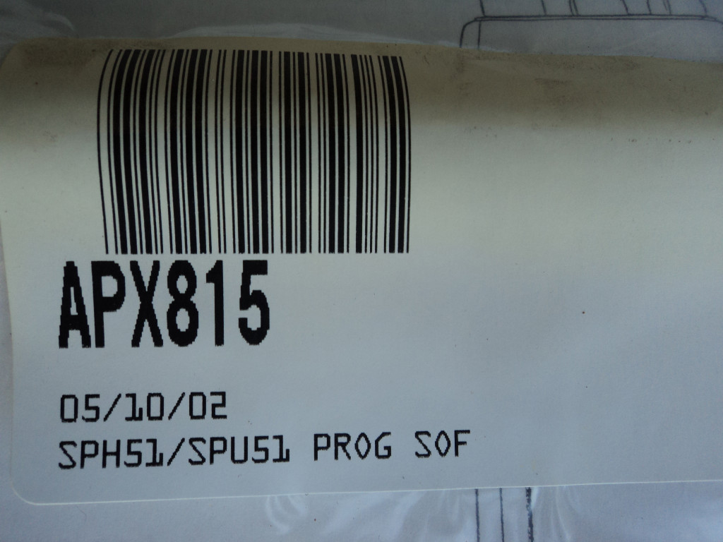 AMX815 SPH51 SPU51 PROGRAMMING SOFTWARE UNIDEN AMX 815