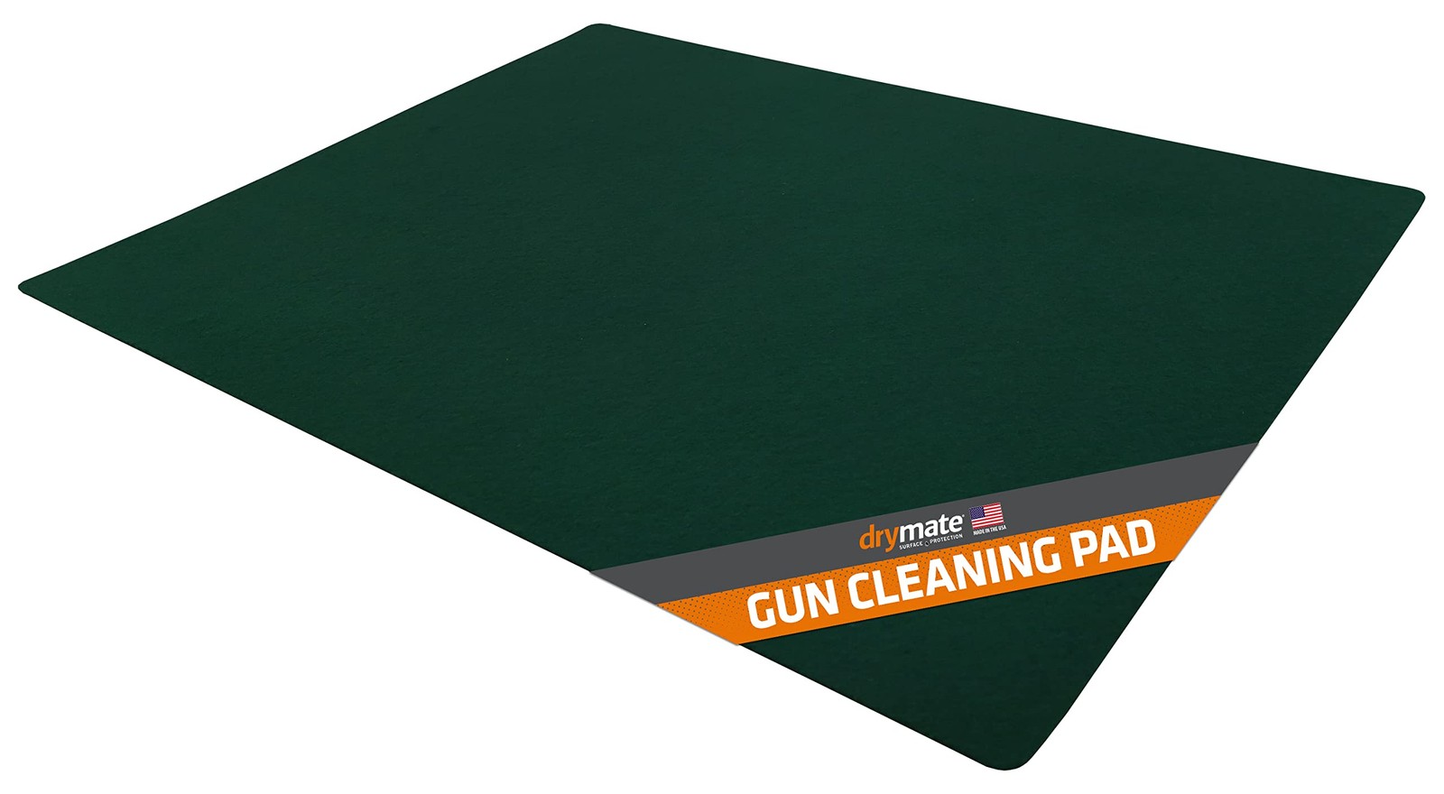 Vintage RedHead Gun Cleaning Pad Mat Pistol Firearm Felt Made In USA 16x20 Green