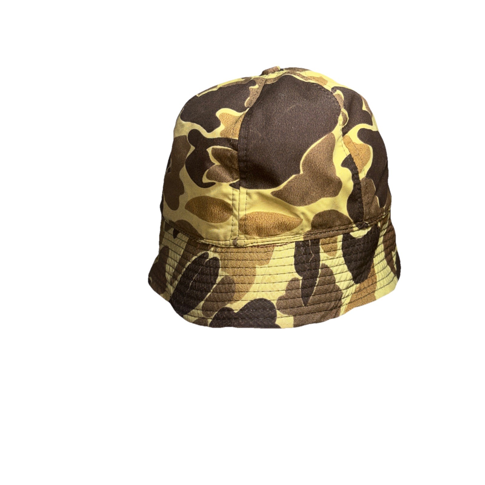 VTG M (RUNS SMALL) Jones Bucket Hunting Hat Frogskin Spot Camo FF Gore-Tex US