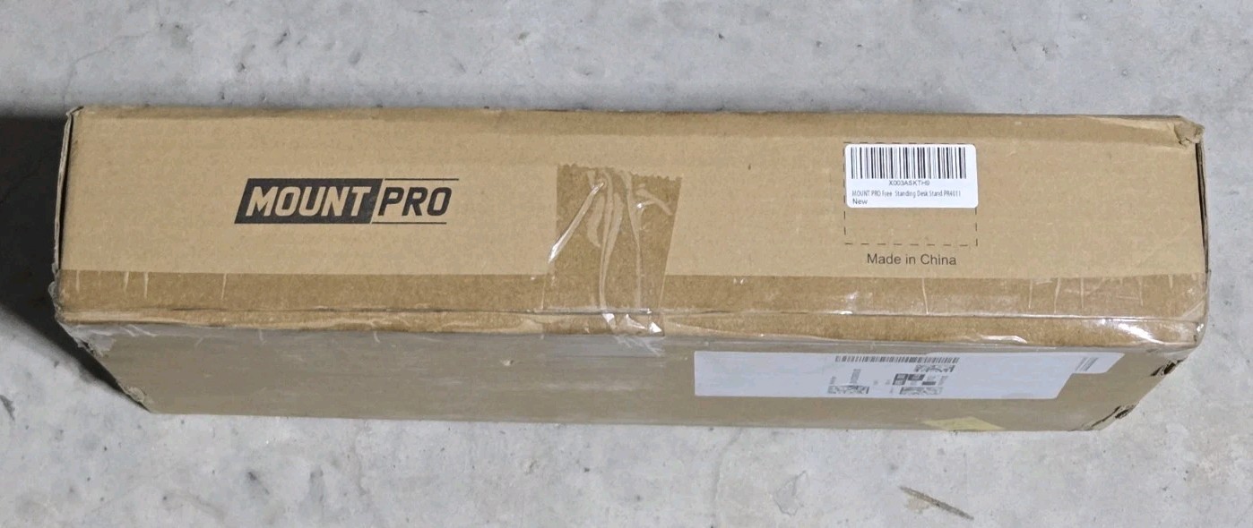 MOUNT PRO Single Monitor Stands Fits 13-32 Inch/17.6 Lbs Screen, Free-Standing C