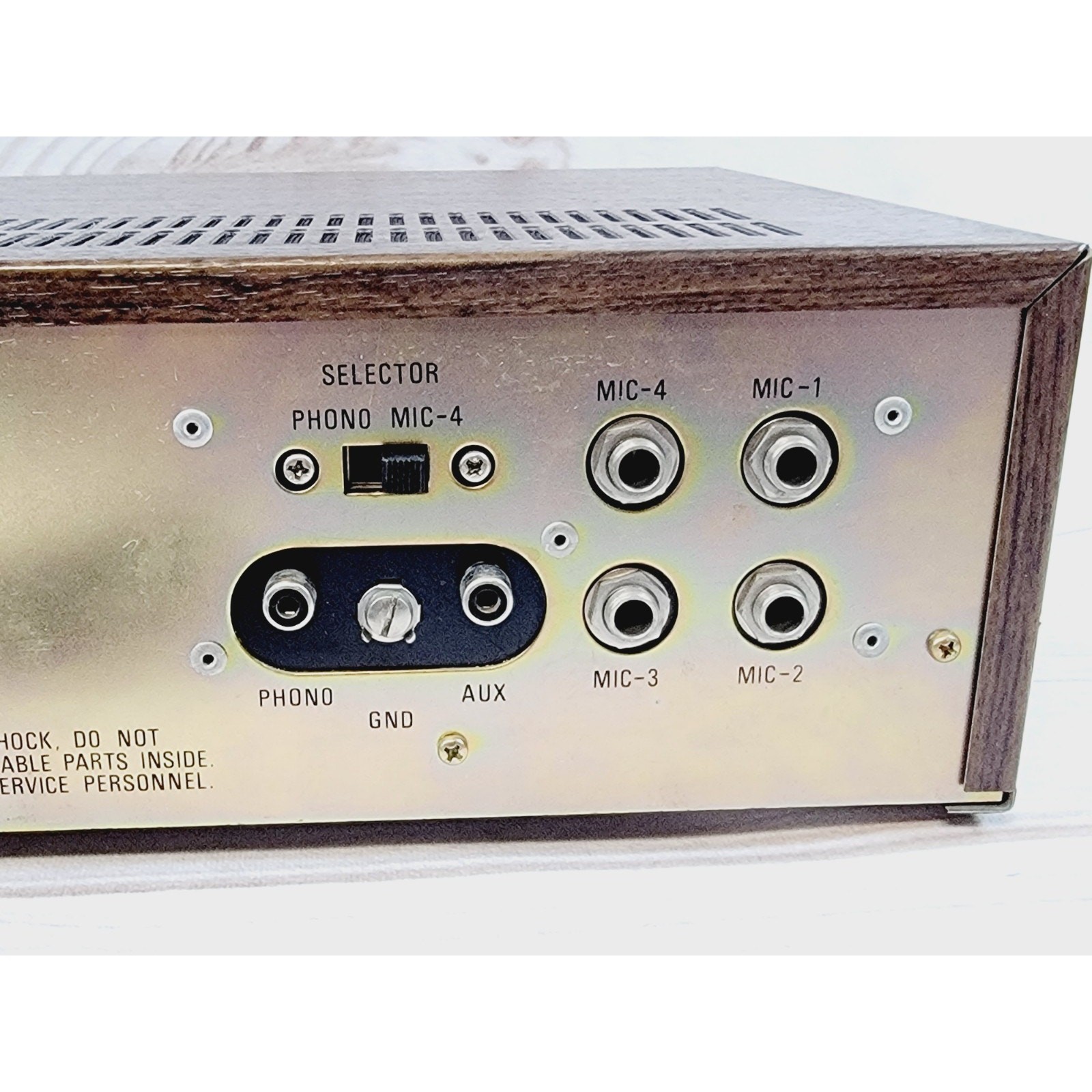 Vintage Realistic MPA-50 Solid State P.A. Amplifier W Manual Tested