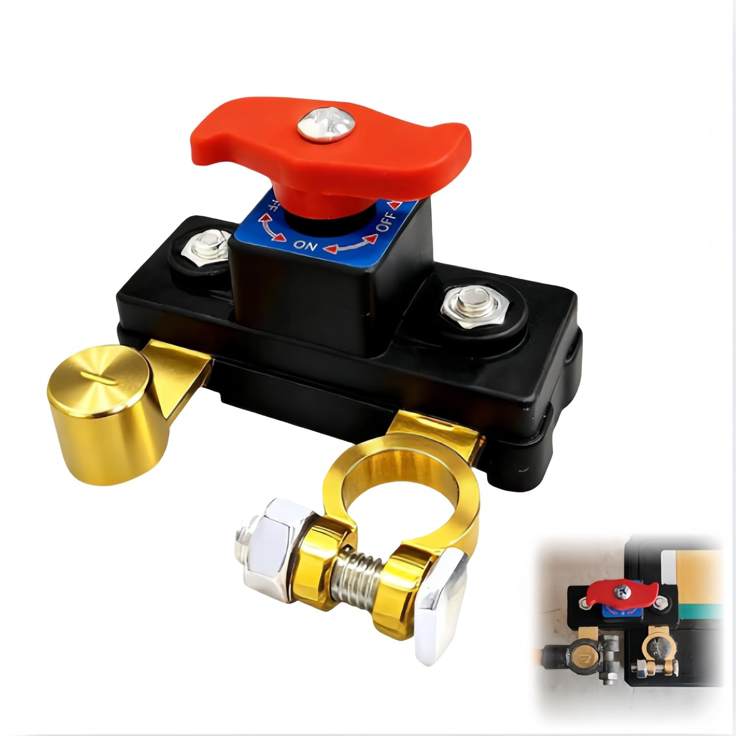 Car Battery Cut Off Switch, 2026 New Car Battery Power Cut-Off Switch Breaker, S