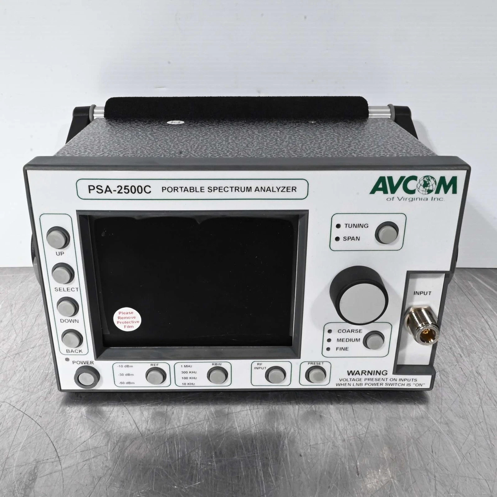 Avcom PSA-2500C Portable Spectrum Analyzer (5MHz-2500MHz) - New