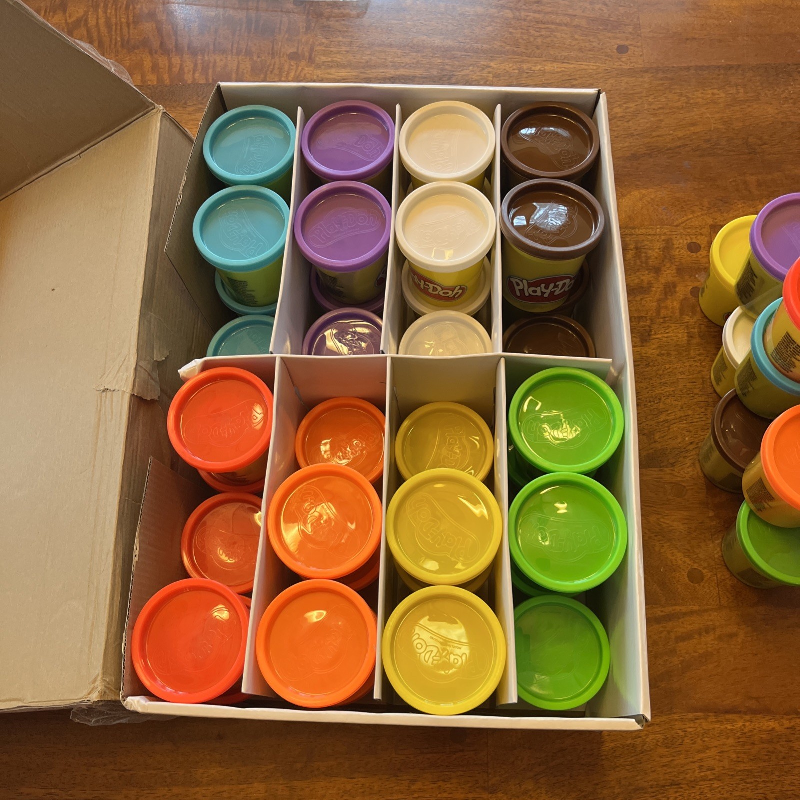 Play-Doh 29413 Modeling Clay Cans - 48 3oz Count Assorted Colors