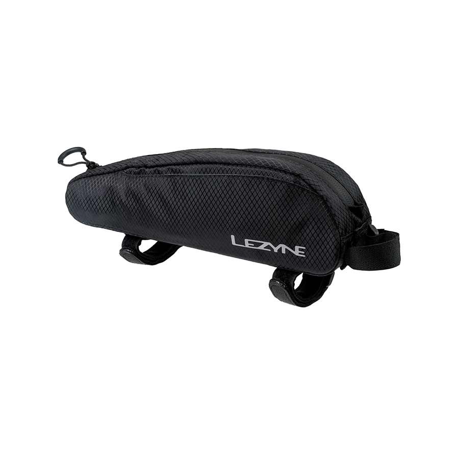 Lezyne Aero Energy Caddy Top Tube Bag, 0.7L, Strap Mount, Blk