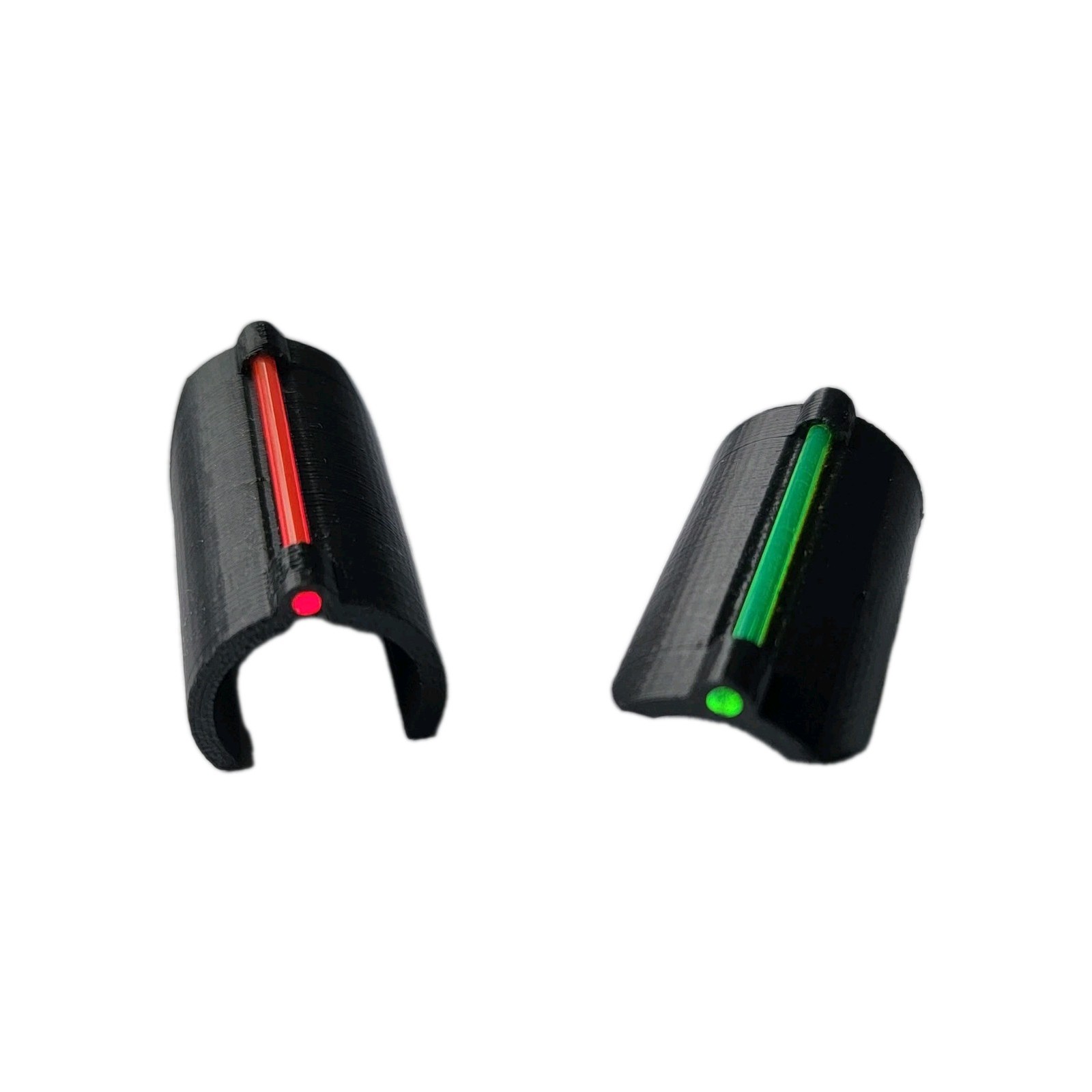Fiber Optic Sight - 12ga / 20ga Shotgun - Clip On - High Visibility - 2 Pack