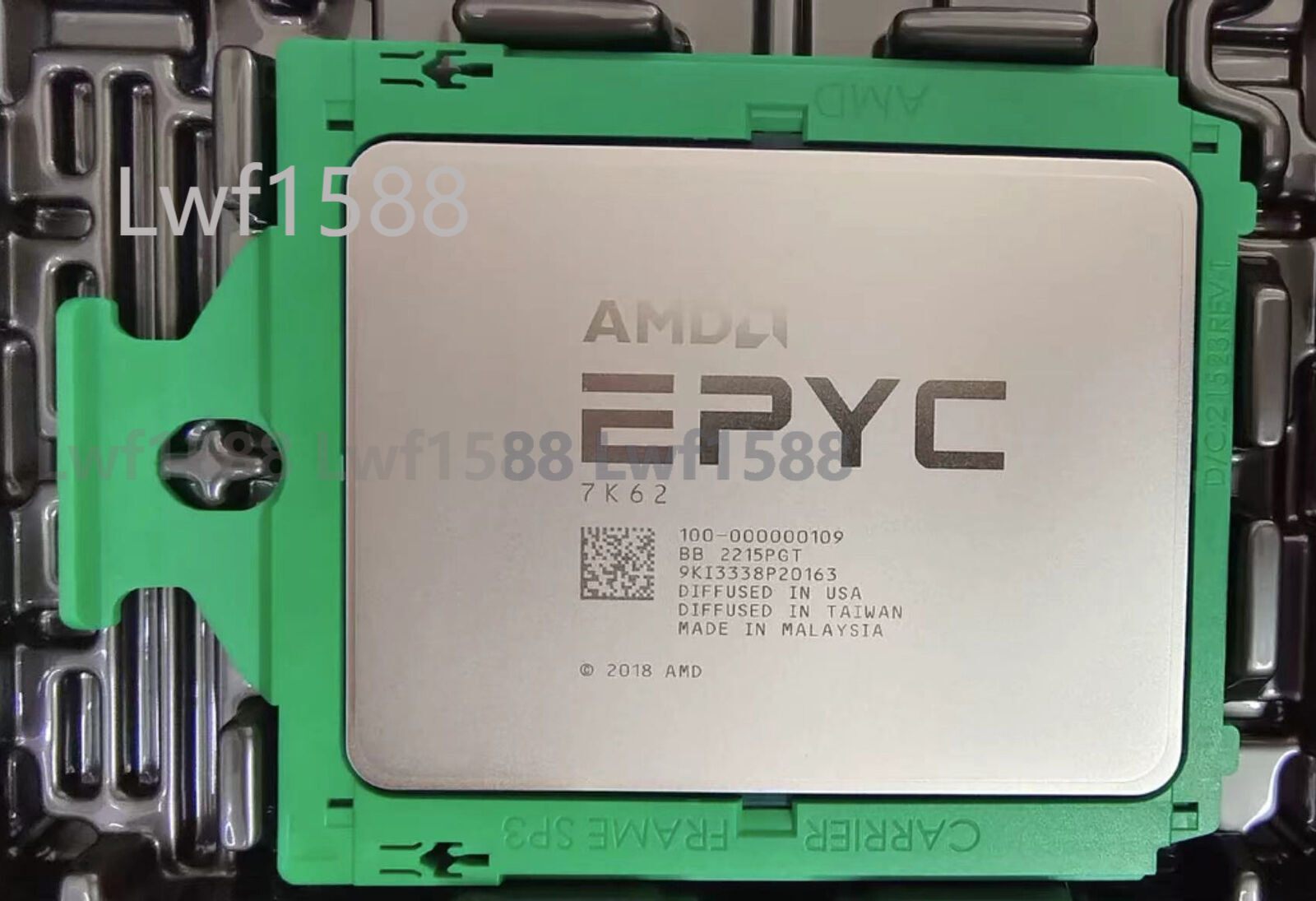 AMD EPYC 7k62 100-00000109 CPU lock-free 48-core 96-thread 2.6 ghz up to 3.3 ghz