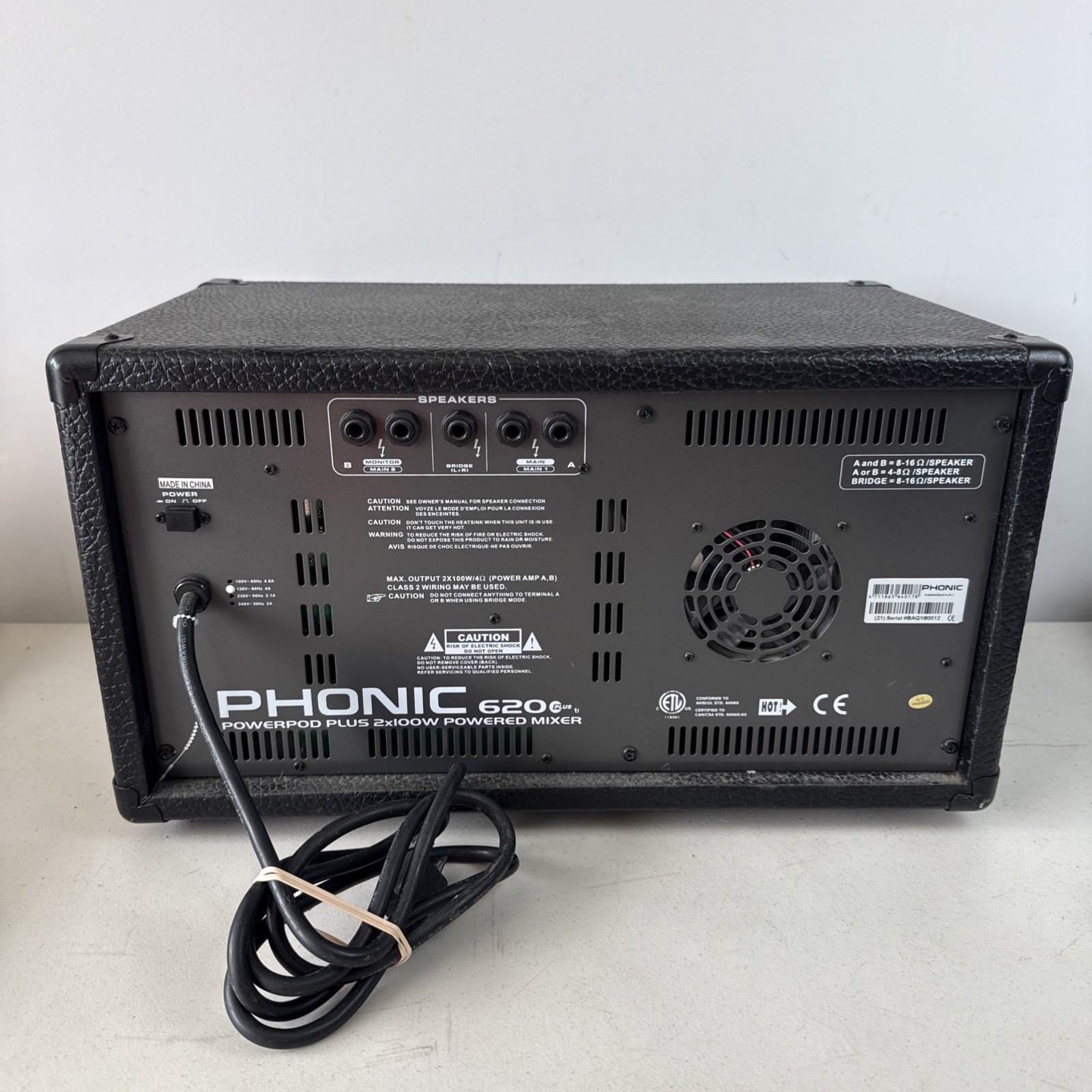 Phonic Power Pod 620 Plus Powered Mixer