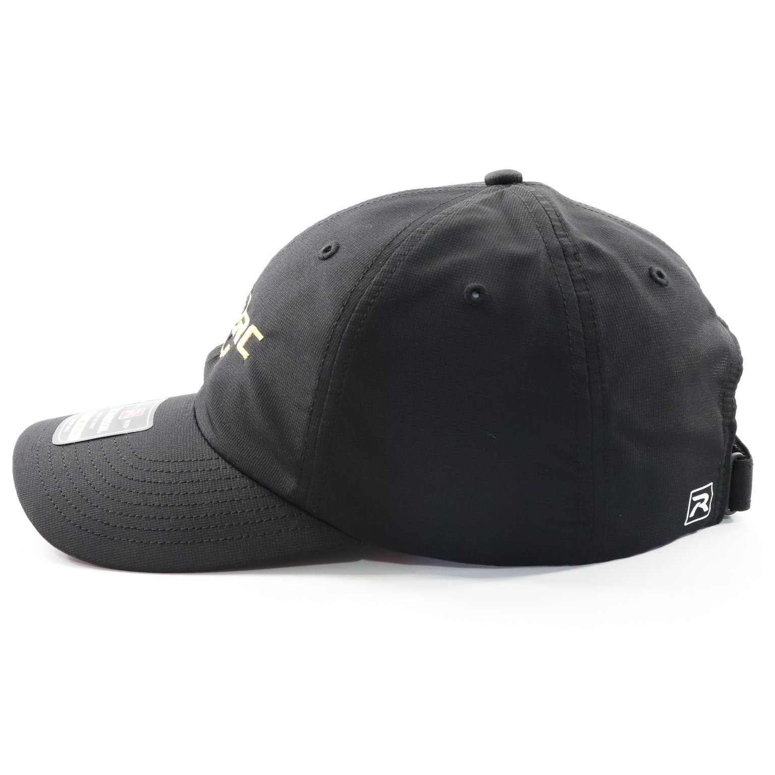 SPARC GOLF Embroidered Hat Cap Strapback Adjustable UPF 35+ Richardson Black