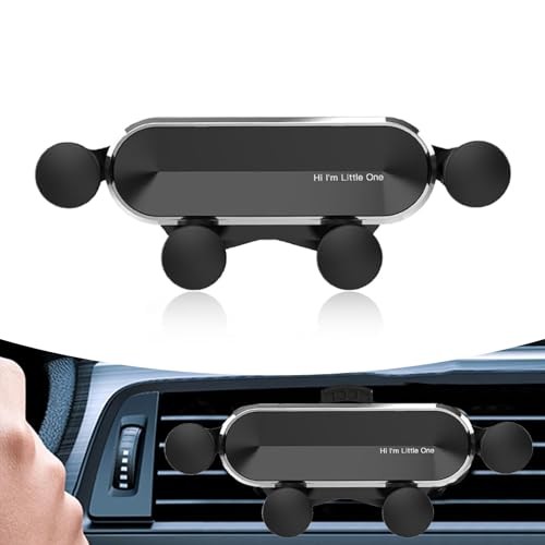 1 PC Gravity Mechanical Phone Holder, 360 Degrees Air Outlet Cellphone Mount,