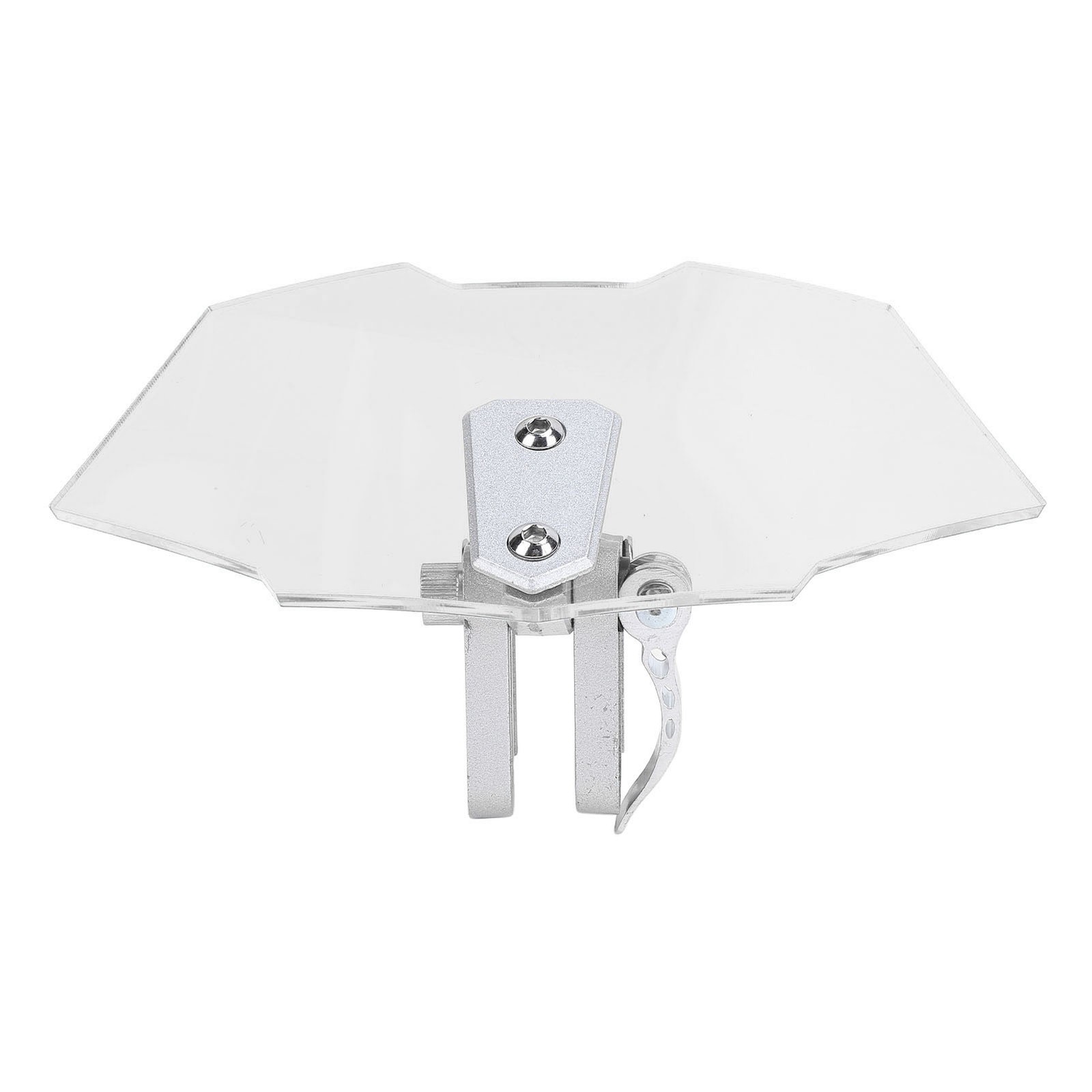 Motorcycle Acrylic Heightened Adjustable Clip On Wind Deflector HYPD