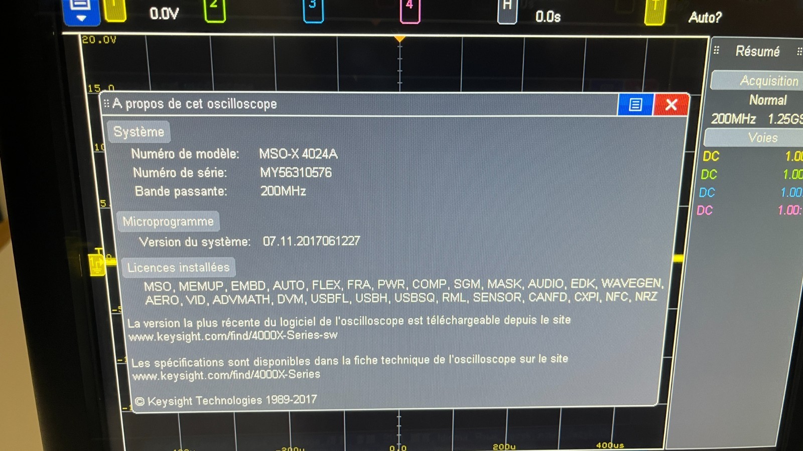 AGILENT KEYSIGHT - MSOX4024A