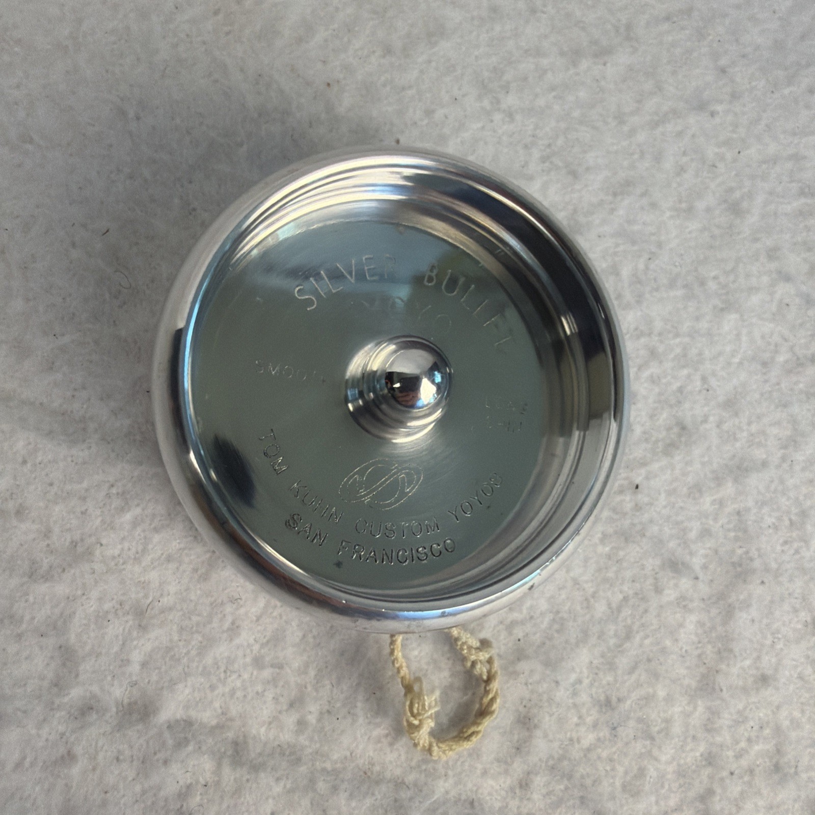 Vintage TOM KUHN the original SILVER BULLET YO-YO