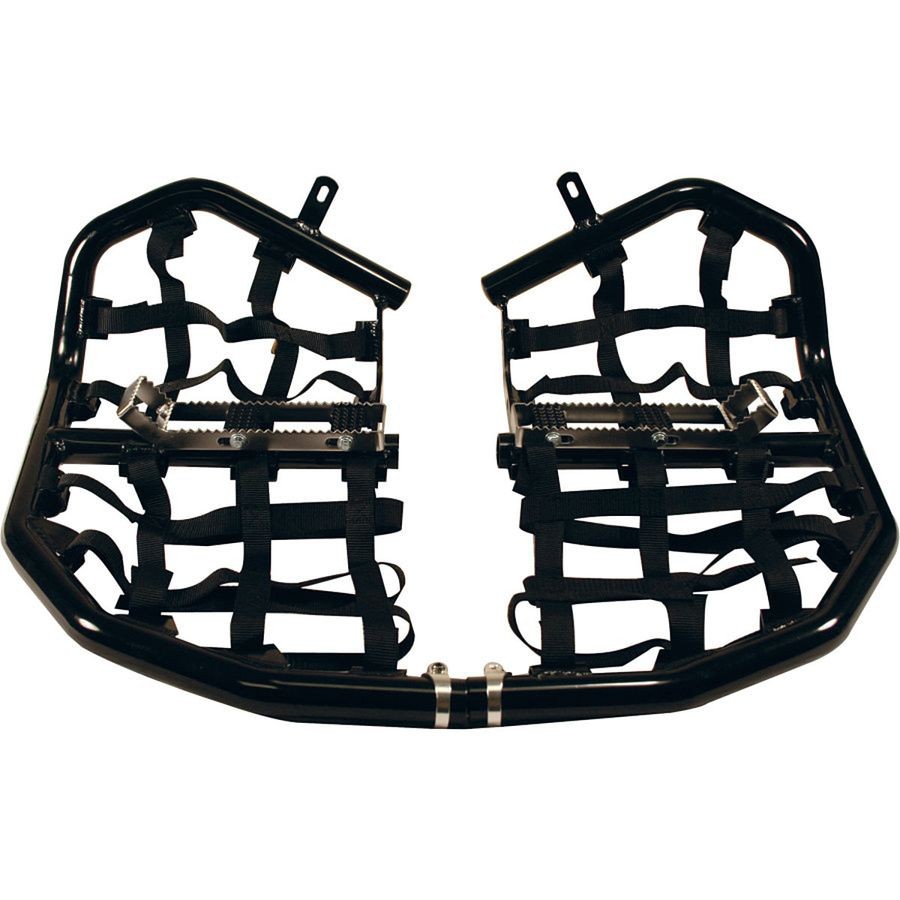 MotoSport Rock T-9 Pro Nerf Bars - Black RNB-185-T9-BKCL77