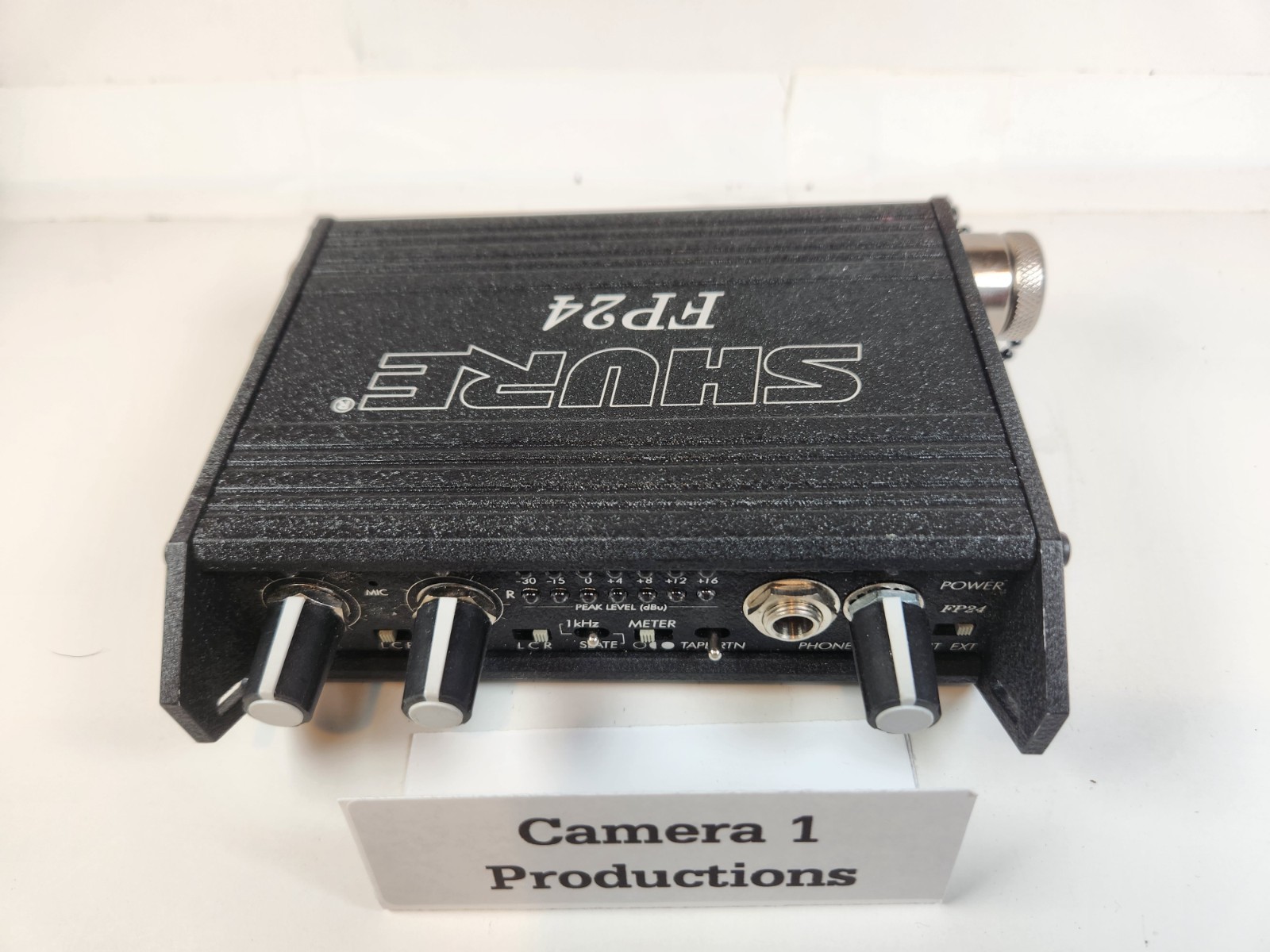 Shure FP24 Studio-quality Two-channel, Portable, Stereo Microphone Mixer.  XLNT!