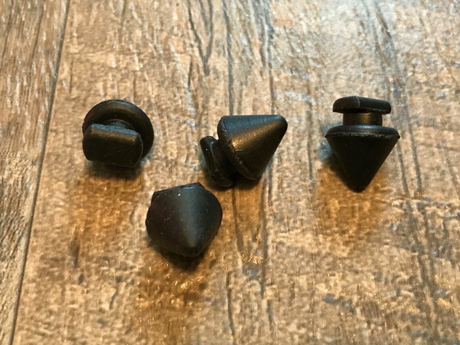 1967 1968 1969 1970 Mustang glove box door rubber bumpers - 4 pcs