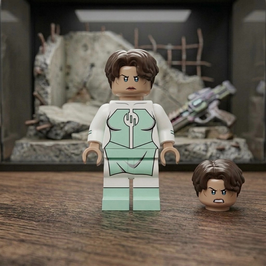 Invincible Anissa Custom Minifigure 4.5CM Toy Collectible Figure Gift