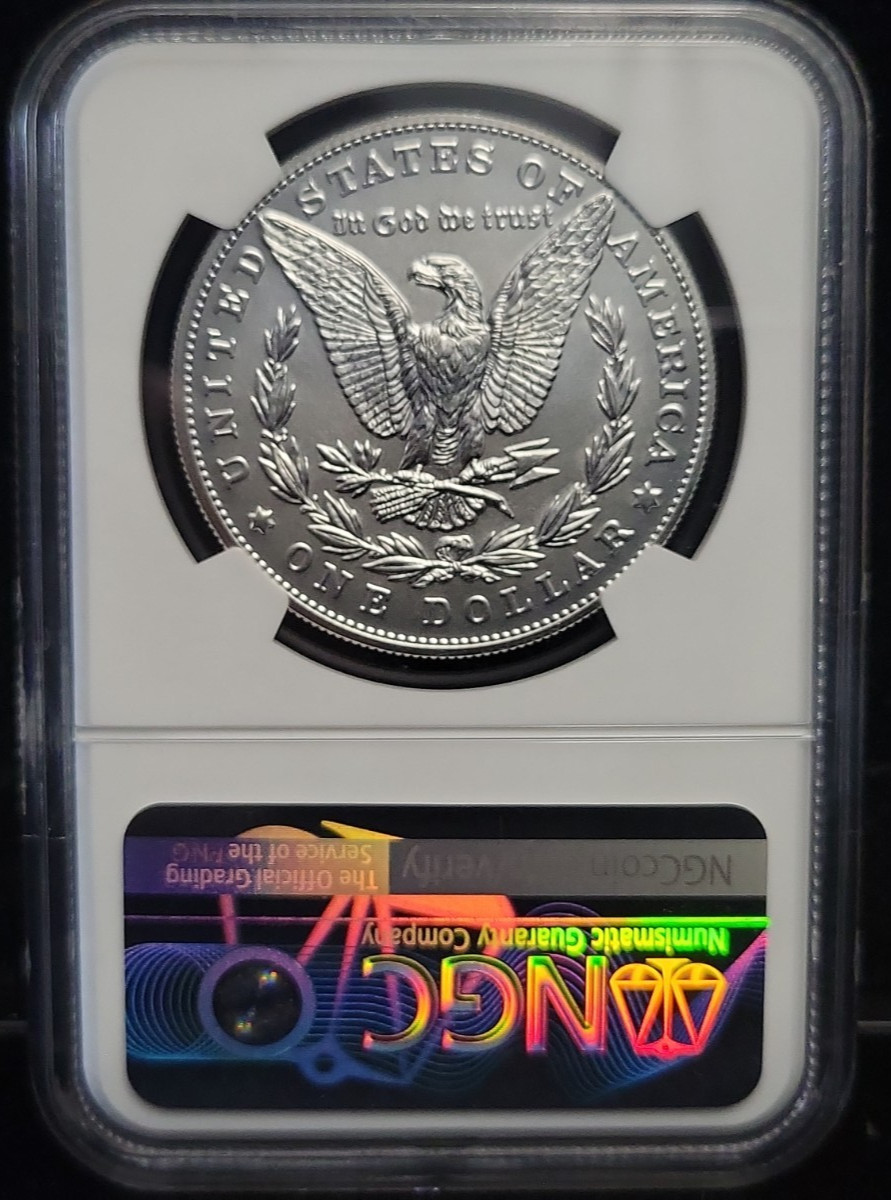 2021 Morgan Silver Dollar NGC MS70 | Mercanti Signed | FLAWLESS