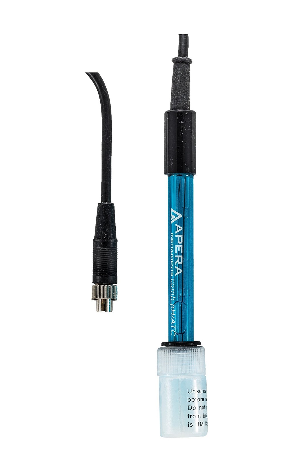 Apera Instruments, LLC-AI1312 Apera Instruments 201T-S pH/Temp. Electrode, 8-...