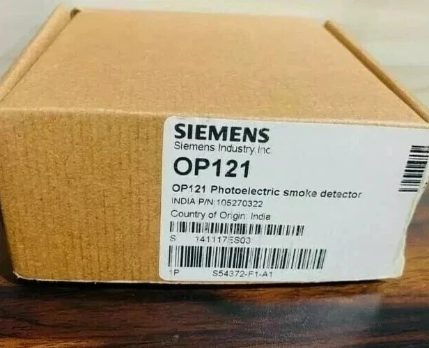 🔥NEW SIEMENS OP121 PHOTOELECTRIC SMOKE DETECTOR FIRE ALARM FAST SHIPPING
