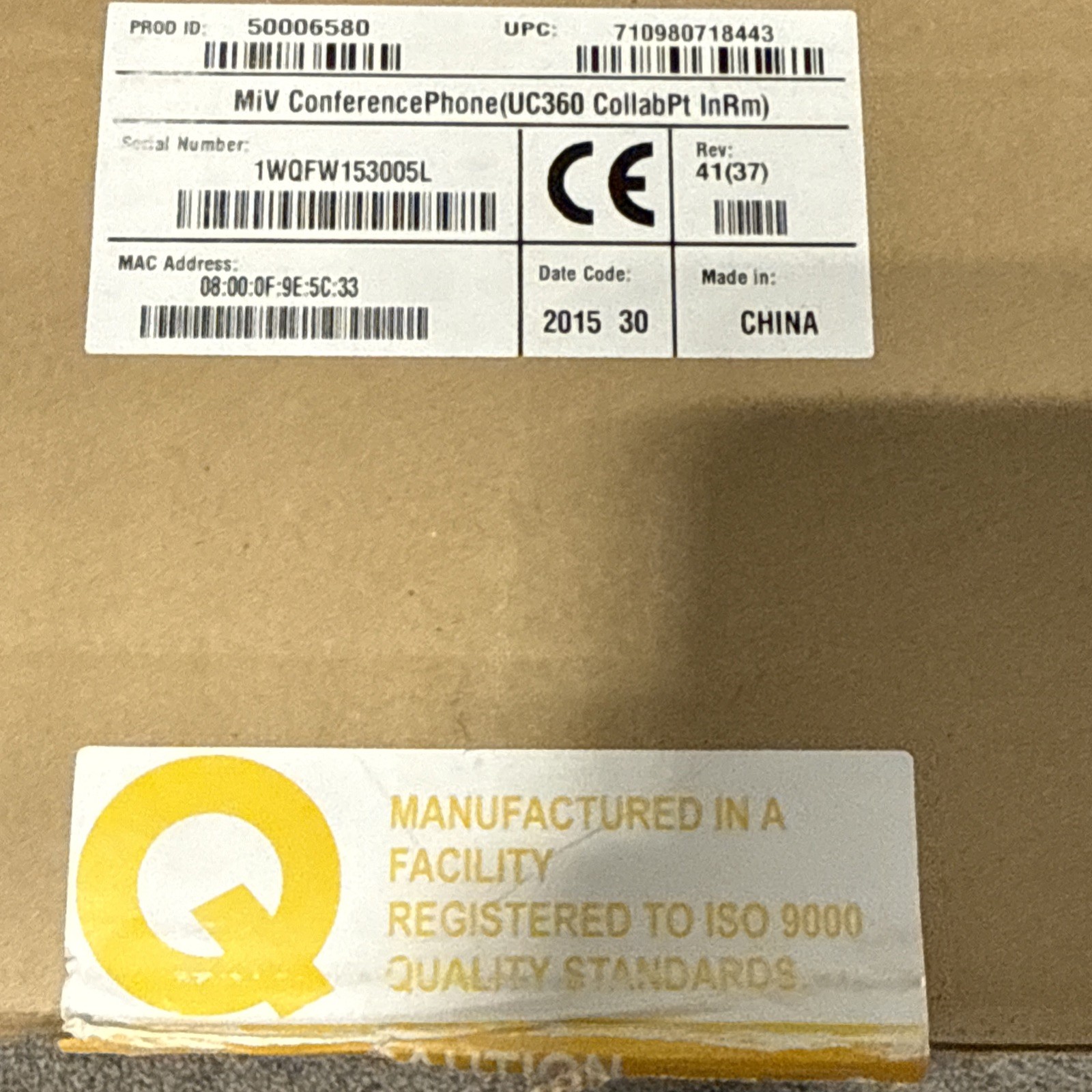 *NEW/OPEN* Mitel UC360 50006580 Conference Module System