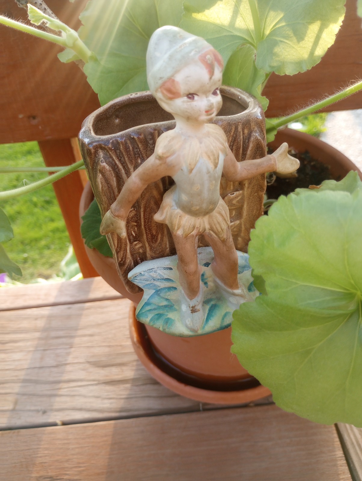 Vintage 30s-40s Pixie Elfin Garden Planter