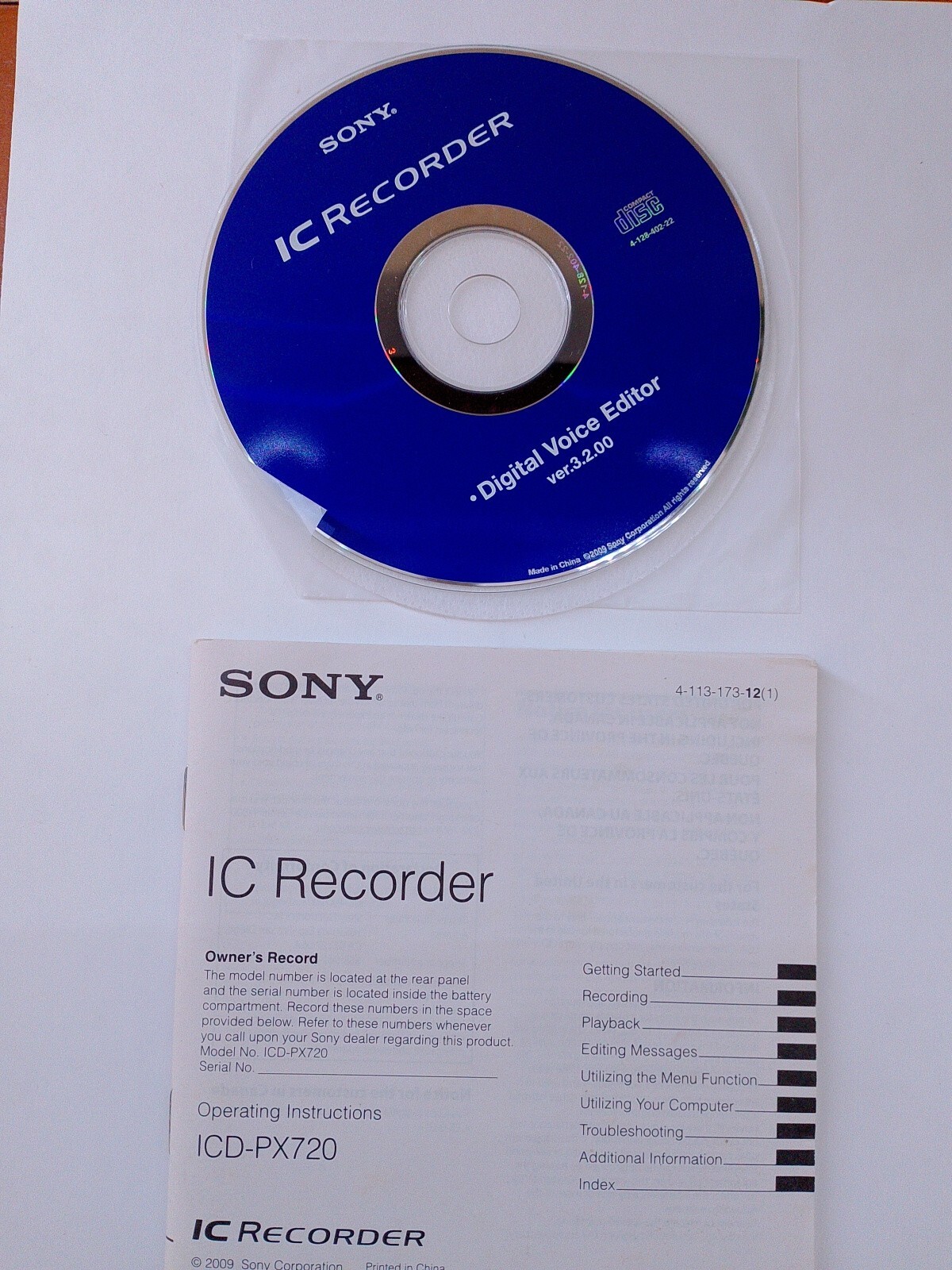 Sony IC Recorder Digital Voice Editor 3.2.00 Software