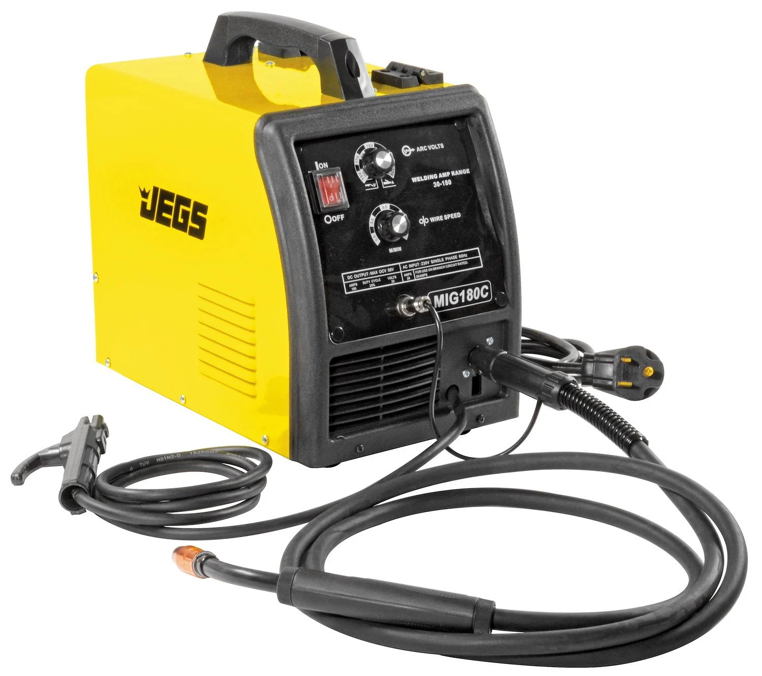 JEGS 81541 MIG/MMA 180 Welder 220V AC